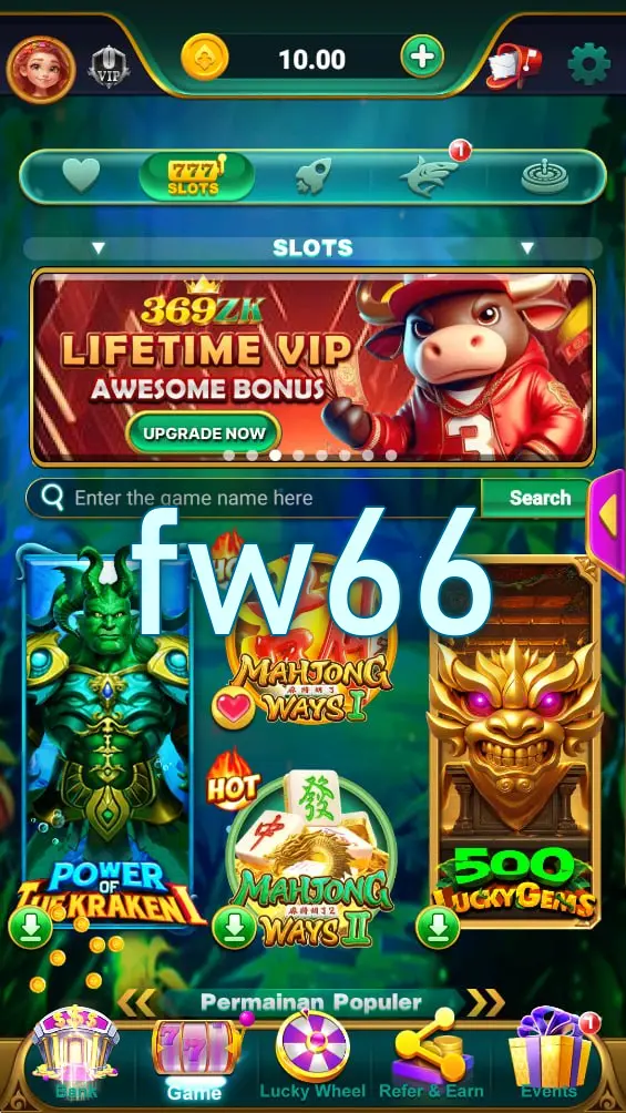 fw66 Tangkapan Layar - APK Resmi